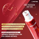 Kem Mắt PRETTY SKIN WRINKLE ERASER ROLL ON EYE CREAM RETINOL 30ml