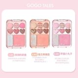 Bảng Phấn Mắt Và Má 8 Ô Gogo Tales Stick Sweet Heart Powder Blusher Eyeshadow Palette 9.5g