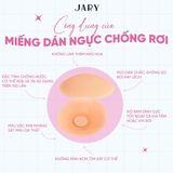 Hộp 2 miếng dán ngực silicone JARY Nipple Covers 8cm x 8cm