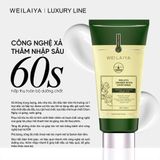 Bộ gội xả gừng detox hỗ trợ mọc tóc Weilaiya Luxury 420ml x 200ml (Xanh)