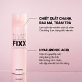 Xịt khóa lớp trang điểm tạo hiệu ứng căn bóng ALL DAY TIGHT MAKE UP SETTING FIXX