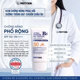 Kem chống nắng Pretty Skin Hydra B5 Exosome 50ml
