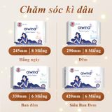 Băng vệ sinh êm ái 100% cotton Aiwina