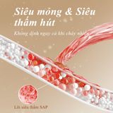 Băng vệ sinh êm ái 100% cotton Aiwina