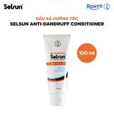 Combo gội xả giảm gàu nấm Selsun Anti-Dandruff Shampoo & Conditioner (100ml x 100ml)