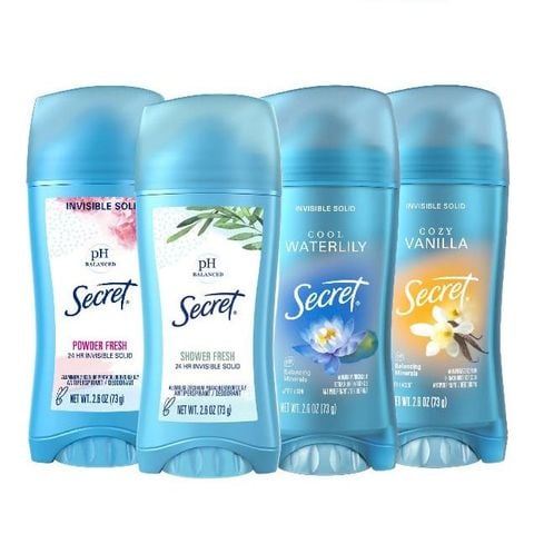 Gel ngăn tiết mồ hôi và khử mùi suốt 48 giờ Secret 73g