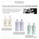Bộ gội xả giảm gàu giảm rụng tóc và phục hồi hư tổn ELVAWELL