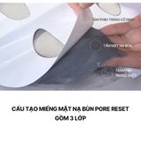 Mặt nạ thạch cao cấp LUVUM Gel Mask 33g - hộp 5 miếng Bùn (Xám)