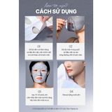Mặt nạ thạch cao cấp LUVUM Gel Mask 33g - hộp 5 miếng Bùn (Xám)