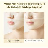 Mặt nạ thạch cao cấp LUVUM Gel Mask 33g - hộp 5 miếng Yuja (Vàng)