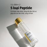 Nước cân bằng làm sáng, mờ nếp nhăn B.O.M Peptide Power Toner 150ml