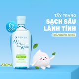 Nước tẩy trang kiểm soát dầu nhờn, ngừa mụn SENKA All Clear Water Micellar Formula Fresh Anti Shine