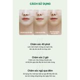 Mặt nạ thạch cao cấp LUVUM Gel Mask 33g - hộp 5 miếng Cica (Xanh)