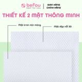 Khăn Lau Mặt Befou Best For You Disposable Face Towel 80 Miếng