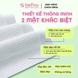 Khăn Lau Mặt Befou Best For You Disposable Face Towel 80 Miếng