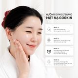 Hộp 10 miếng mặt nạ dưỡng da GOOKIN Aqua Multi HA Ampoule Mask 30ml