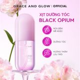 Xịt dưỡng tóc Grace And Glow Silky Hair Mist Spray Black Opium 100ml