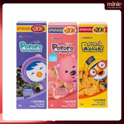 Kem đánh răng cho bé PORORO Toothpaste 70g