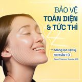 Kem chống nắng vật lý dưỡng ẩm nâng tone 2in1 cho da khô nhạy cảm  Cetaphil Sun SPF 50+ Light Gel 50ml