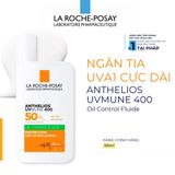 Kem chống nắng dành cho da thường, da dầu và da nhạy cảm LA ROCHE-POSAY ANTHELIOS UVMUNE 400 SPF 50+ 50ml