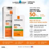 Kem chống nắng dành cho da thường, da dầu và da nhạy cảm LA ROCHE-POSAY ANTHELIOS UVMUNE 400 SPF 50+ 50ml