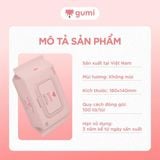 Khăn ướt không cồn mềm mại GUMI Baby Wipes 100 miếng