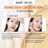 Sữa rửa mặt Dear, Klairs Freshly Juiced Vitamin Mask Cleanser 150ml