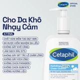 Sữa rửa mặt tạo bọt dịu lành cho da nhạy cảm Cetaphil Hydrating Foaming