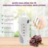 Nước Dưỡng Da Chiết Xuất Lá Tía Tô Chinoshio Dokudami Perilla Natural Skin Lotion 500ml