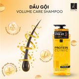 Gội xả phục hồi tóc Elastine Amino Protein Clinic 855ml