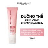 Sữa dưỡng thể chống nắng làm sáng da Grace And Glow Black Opium Bright 100ml