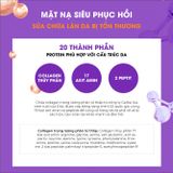 Mặt nạ dưỡng da vi sợi SUR. MEDIC Mask 30g - hộp 10 miếng Super Calm Repairing