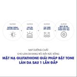 Mặt nạ dưỡng da vi sợi SUR. MEDIC Mask 30g - hộp 10 miếng Bright Glutathione