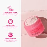 Mặt nạ đất sét thuần chay kiểm soát dầu nhờn cho da mụn DERLADIE VEGAN PINK CLAY MASK 60g