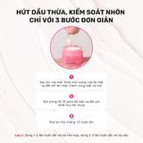 Mặt nạ đất sét thuần chay kiểm soát dầu nhờn cho da mụn DERLADIE VEGAN PINK CLAY MASK 60g