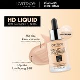 Kem nền kiềm dầu Catrice HD Liquid Coverage Foundation 30ml