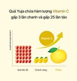 Mặt nạ thạch cao cấp LUVUM Gel Mask 33g - hộp 5 miếng Yuja (Vàng)