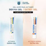 Gel giảm mụn, dưỡng ẩm da ACTIDEM Derma Gel 18gr / 40gr