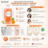 Dung Dịch Vệ Sinh Phụ Nữ Dưỡng Ẩm Cân Bằng Độ pH Femfresh Daily Intimate Wash