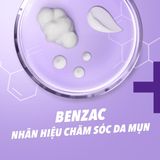 Bọt rửa mặt giúp làm sạch sâu cho da dầu mụn BENZAC Purifying Cleanser 130ml