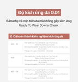 Má hồng kem BBIA Ready To Wear Downy Cheek 3.5g