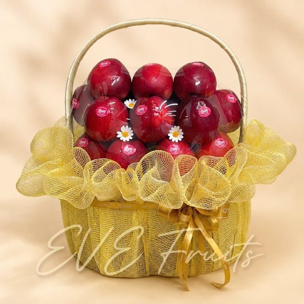 Giỏ Quà Tặng Trái Cây Táo Đỏ Đại Lợi