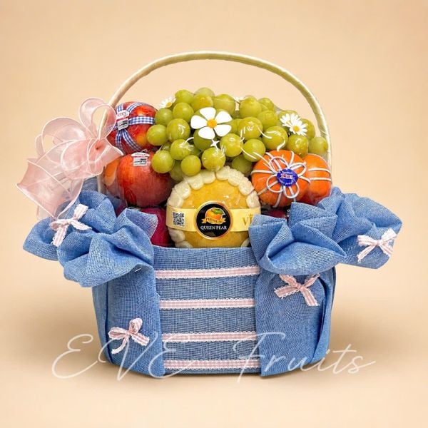 Giỏ Quà Tặng Trái Cây Ngọc Xanh
