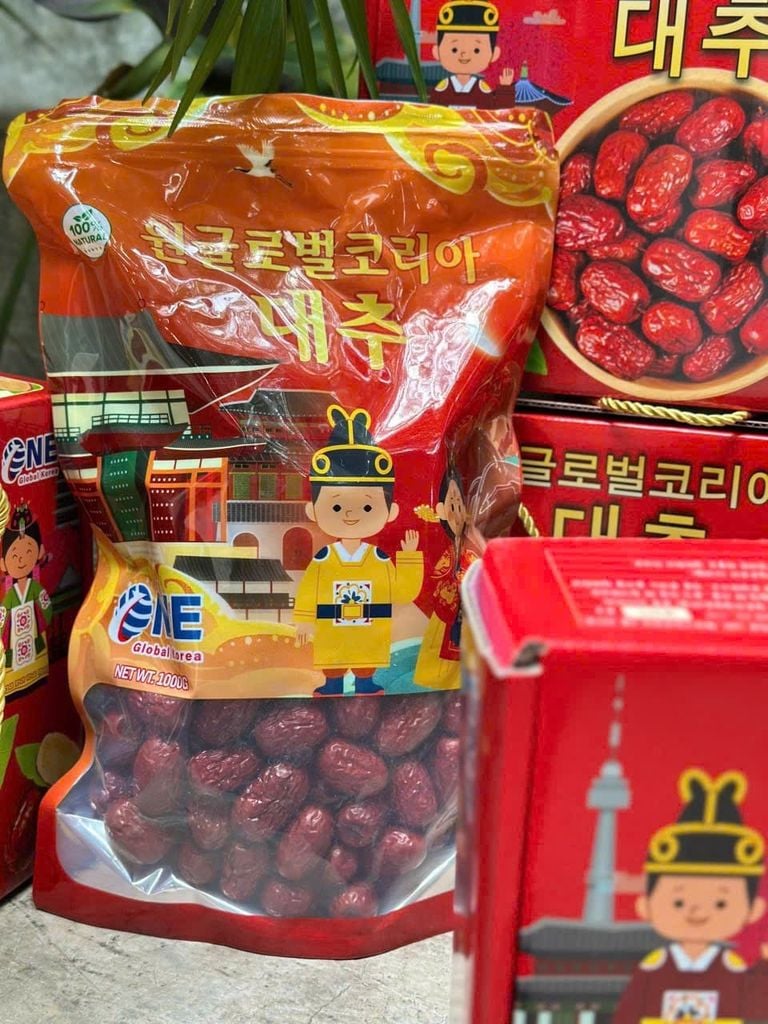 Táo Đỏ Khô Hàn Quốc