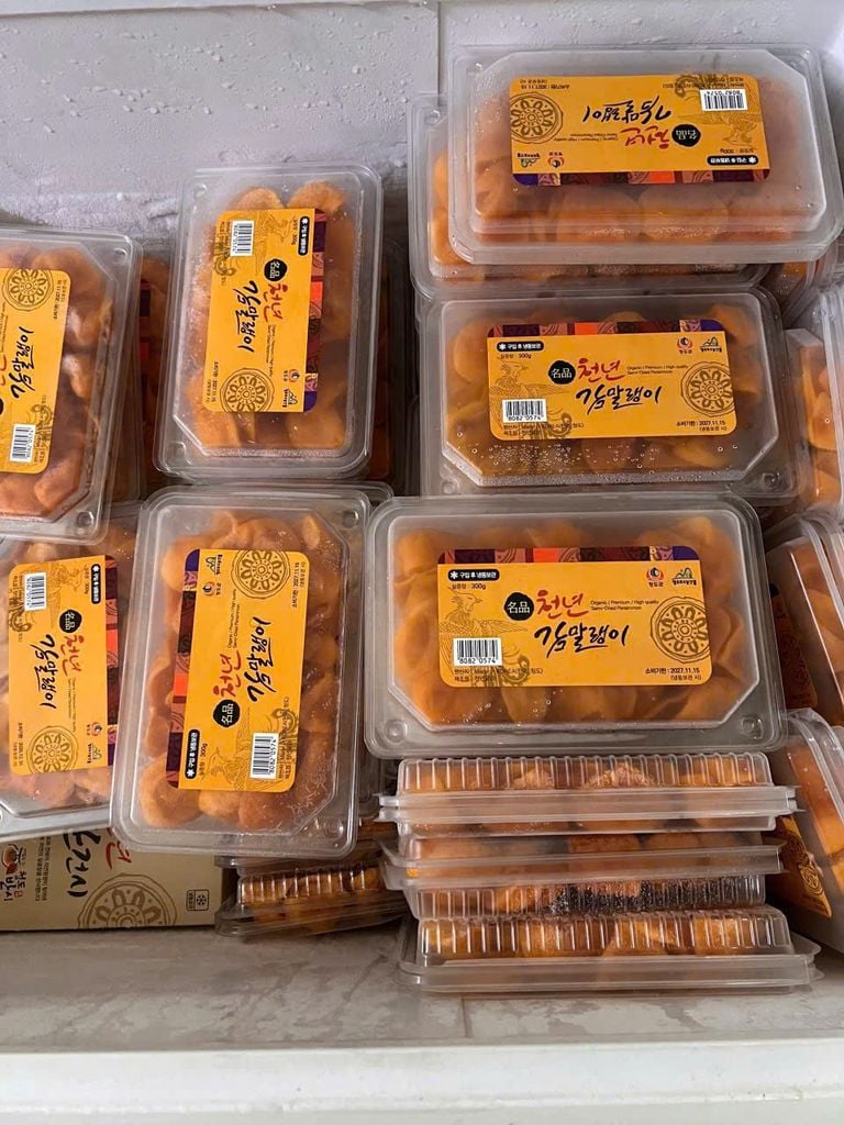 Hồng Trái Sấy Dẻo Hàn Quốc