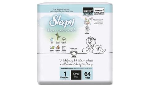Size Junior - Tã/bỉm quần Sleepy Bio Natural - Thương hiệu Thổ Nhĩ Kỳ