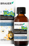 Thực phẩm bảo vệ sức khỏe Brauer Honey Kids Chesty Cough 100mL