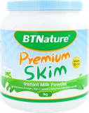 Sữa bột tách béo BTNature Premium Full Skim Instant Milk Powder 1kg 6 hộp/thùng
