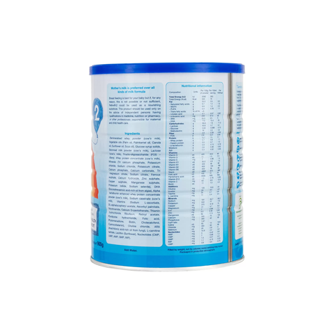 Sản phẩm dinh dưỡng Fabimilk 2 Follow-on Milk Formula 900g