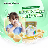 Sản phẩm dinh dưỡng Healthy Care Kids Nutrition Complex with DHA (cho trẻ từ 1 đến 12 tuổi - 800G- Milk Powder)